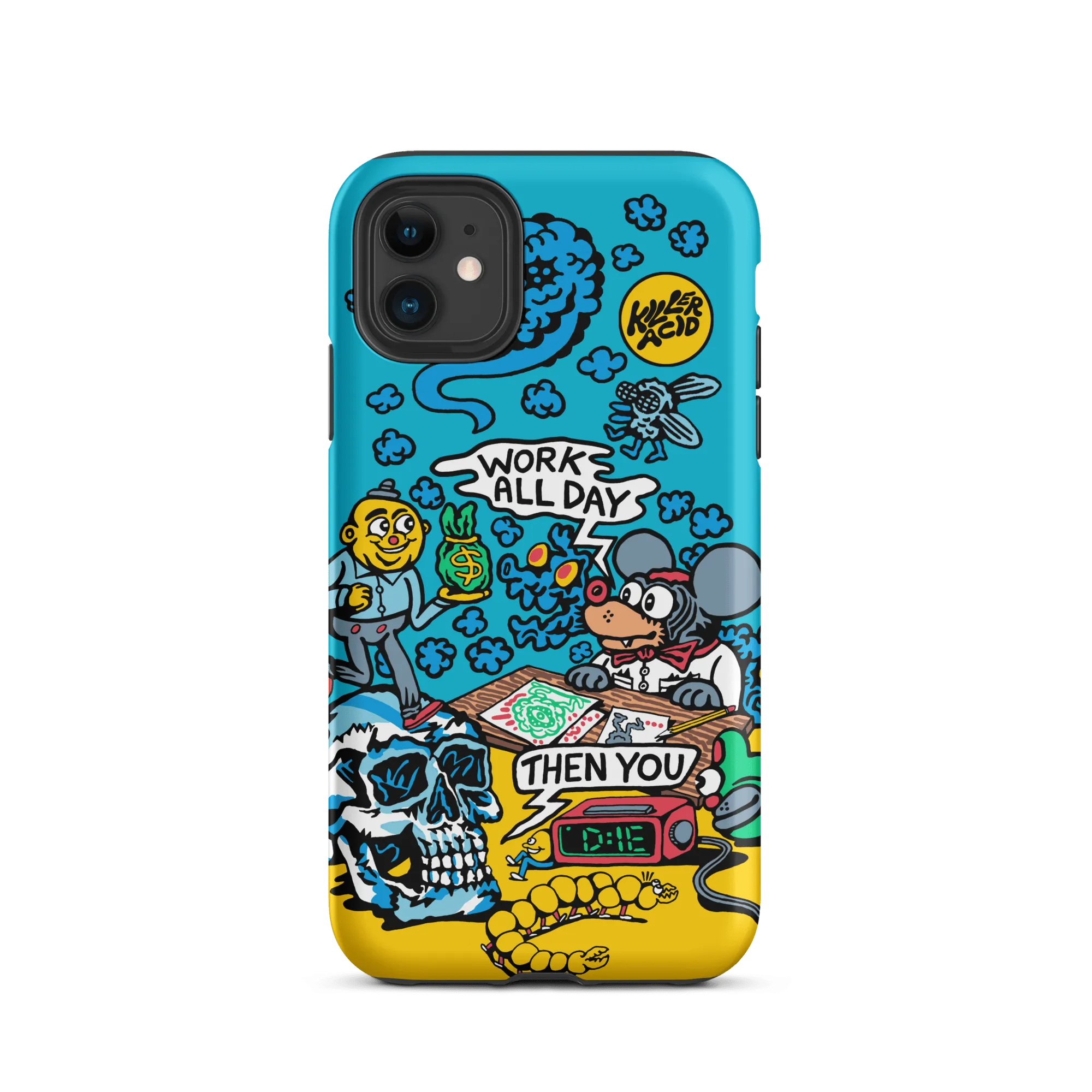 Work All Day iPhone Case